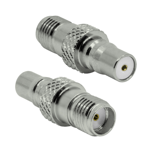 Siretta Straight Coaxial Adapter QMA Socket to SMA Socket