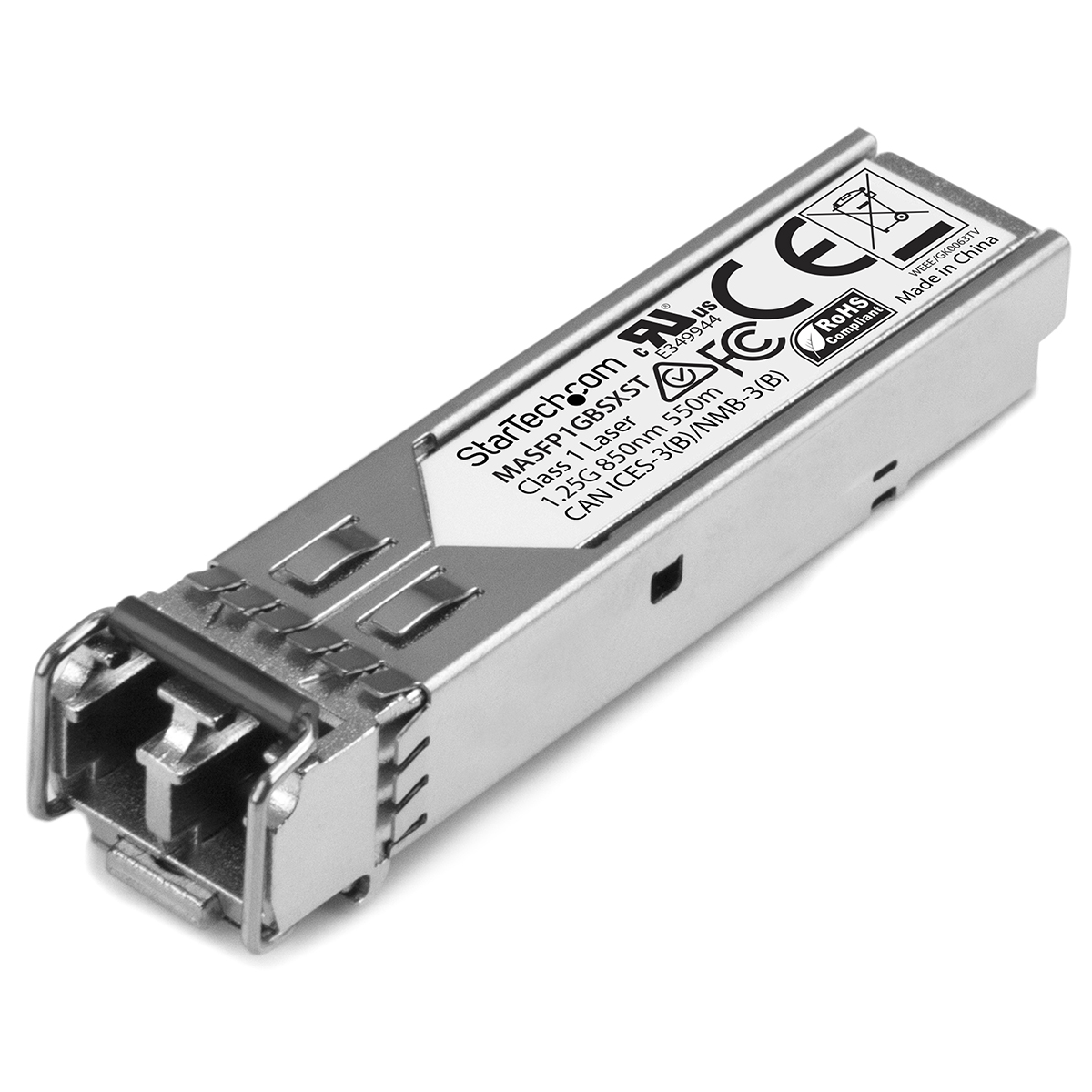 StarTech.com Cisco Compatible LC Multi Mode Transceiver Module, Full Duplex, 1000Mbit/s