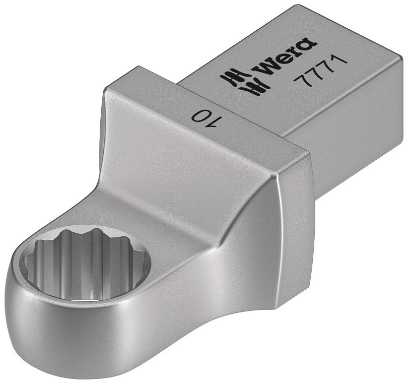 Wera 7771 Series Series Round Ring spanner insert, 14 mm, 9 x 12mm Insert