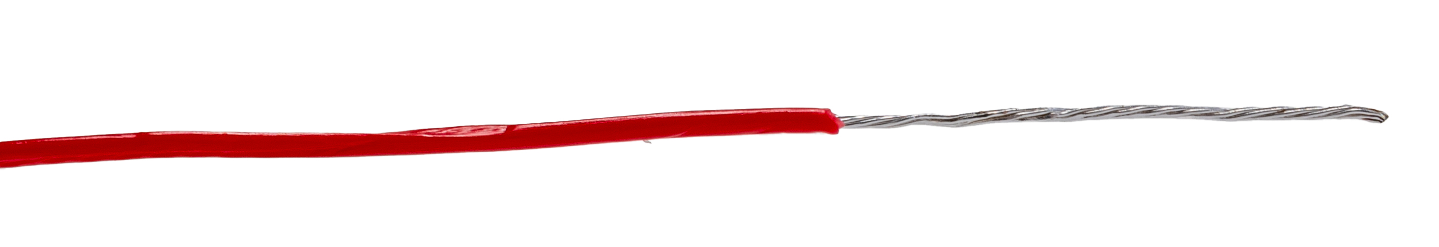 Alpha Wire Hook-up Wire TEFLON Series Red 0.09 mm² Hook Up Wire, 28 AWG, 13332, 30.5m, PTFE Insulation, 2842/7 RD005