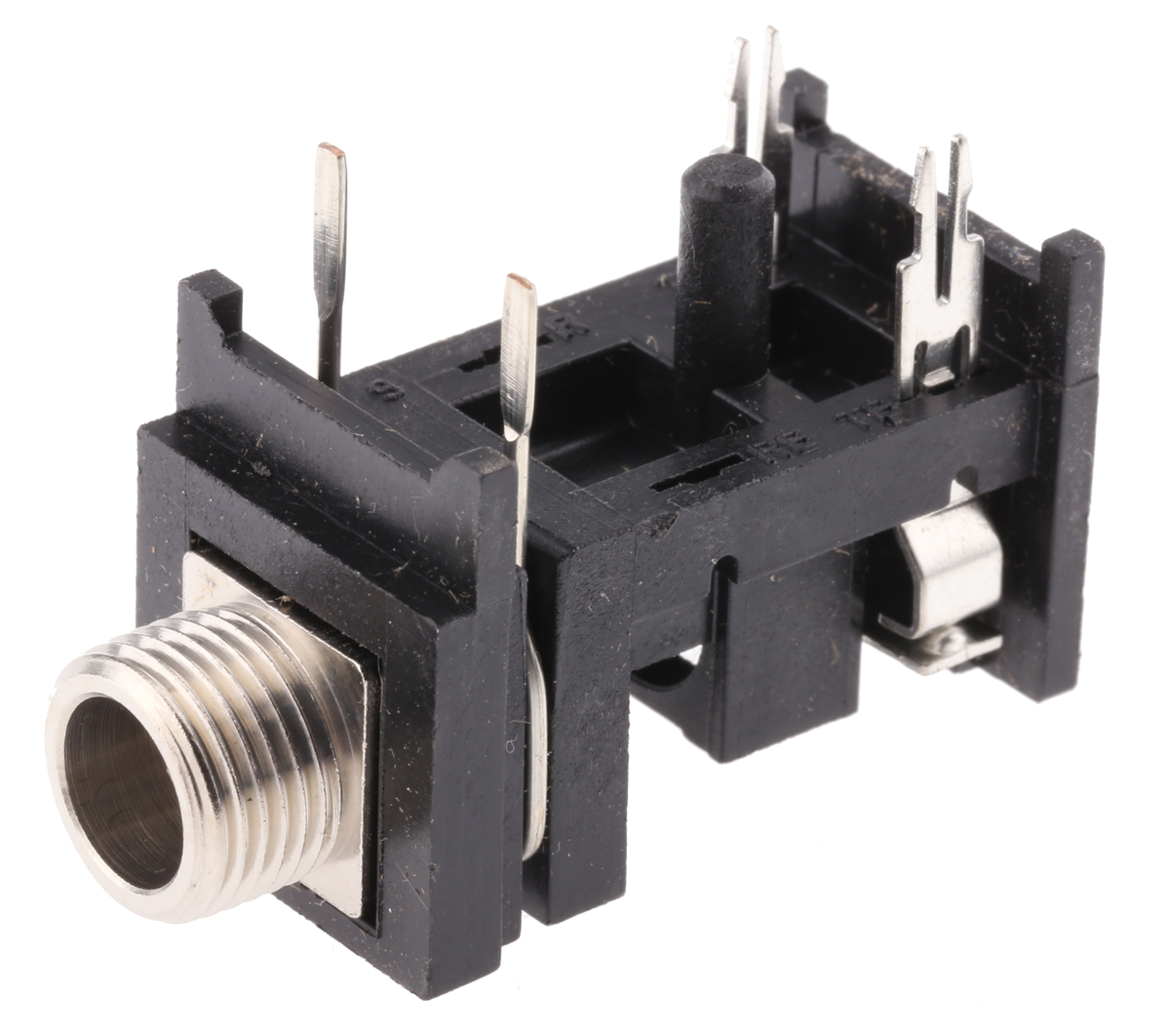 Switchcraft Jack Connector 6.35 mm PCB Mount Mono Socket, 2Pole