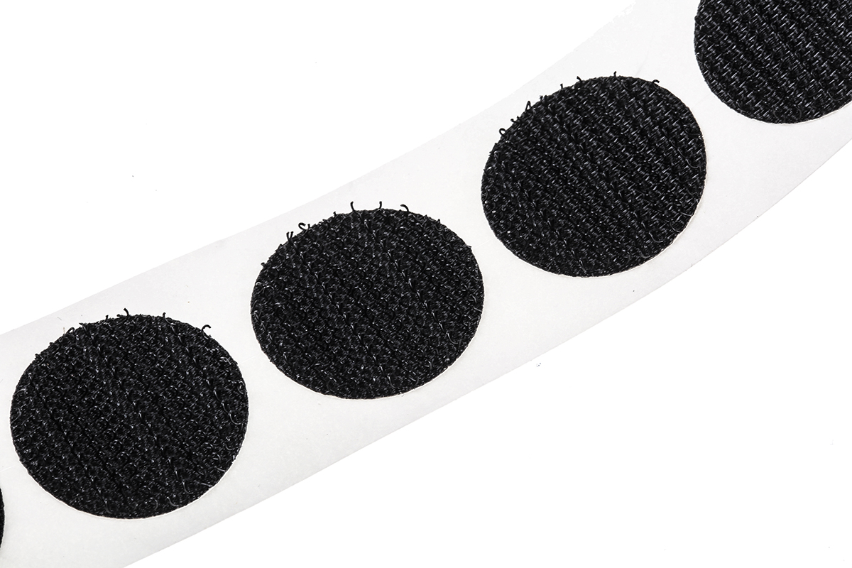 Velcro Black Hook Tape, 22mm x 5m