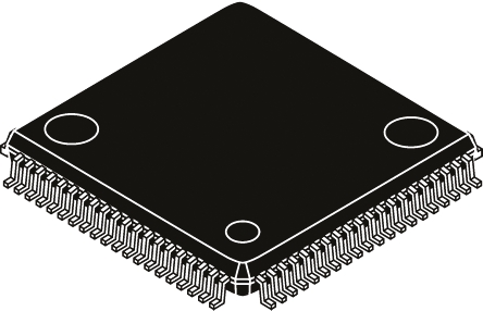 NXP MC9S12D64CFUE, 16 bit HSC12, MC9S12 Microcontroller, 50 MHz, 64kB FLASH, 80-Pin QFP