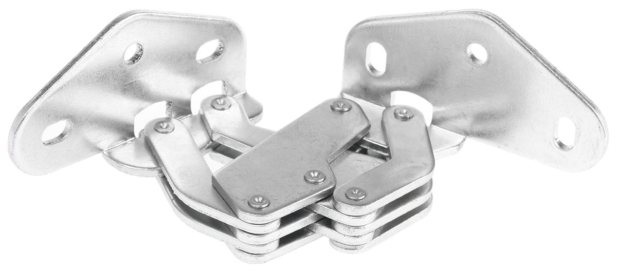 Pinet Steel Concealed Hinge, 30.2mm x 126.5mm x 3.6mm