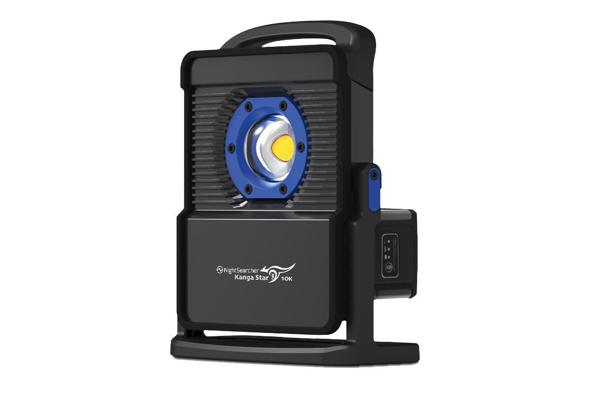 Nightsearcher Rechargeable LED Work Light, 10000 lumens, Type G - British Plug, 240 V, IP65
