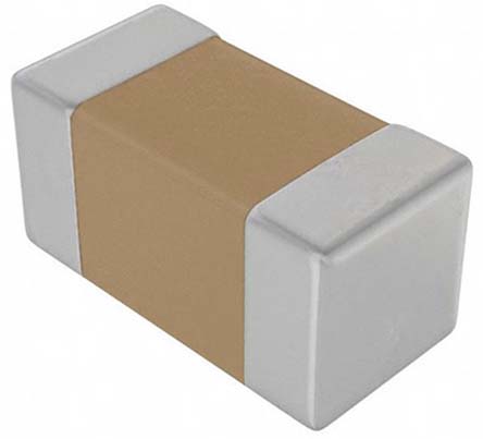 KEMET 47nF Multilayer Ceramic Capacitor MLCC, 25V dc V, ±10% , SMD