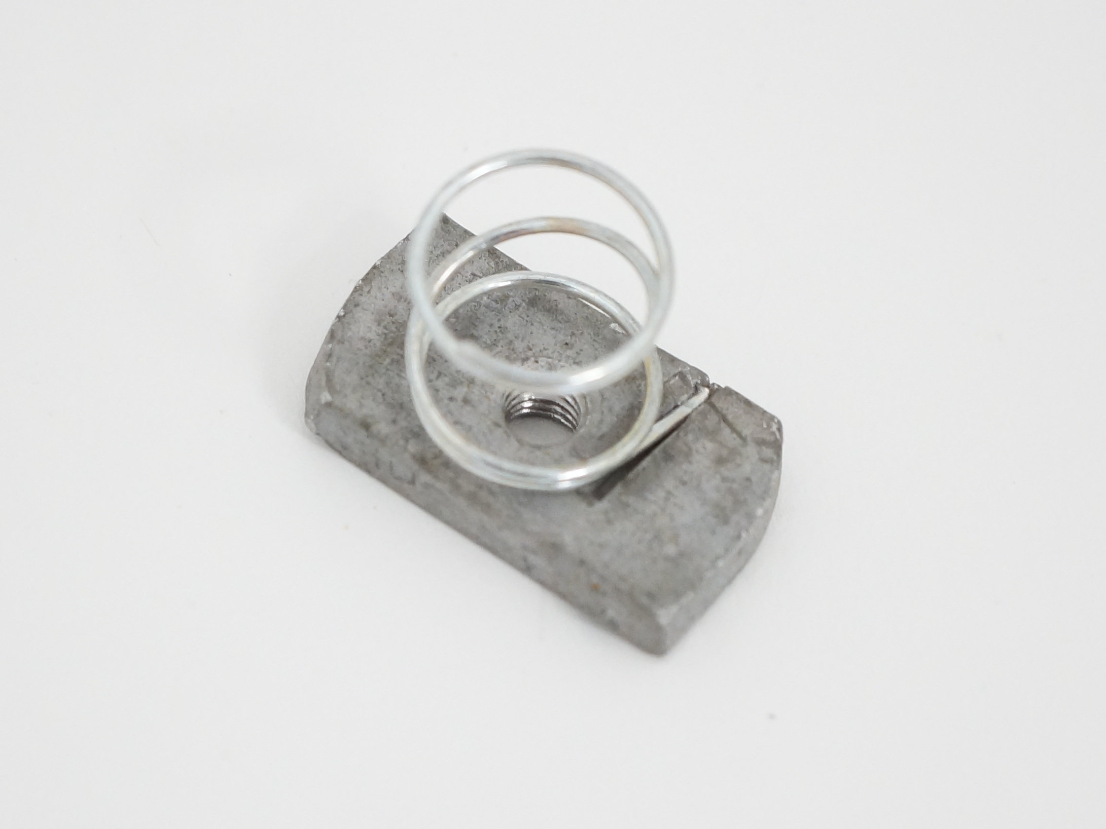 RS PRO Channel Nut, M6, Nut Base Dimensions 35 x 19mm, Steel