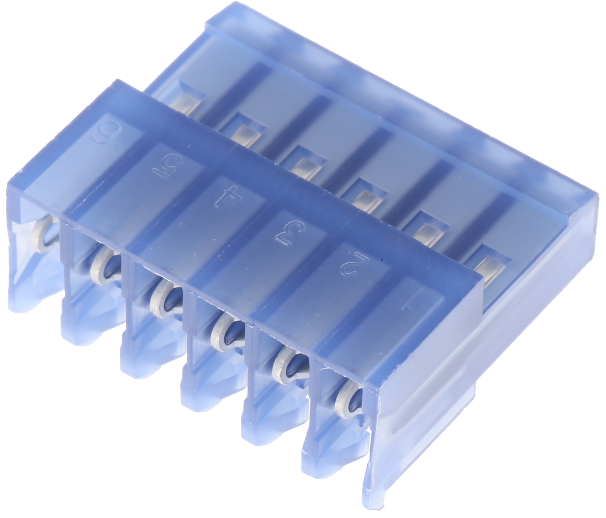 TE Connectivity 6-Way IDC Connector Socket for Cable Mount, 1-Row