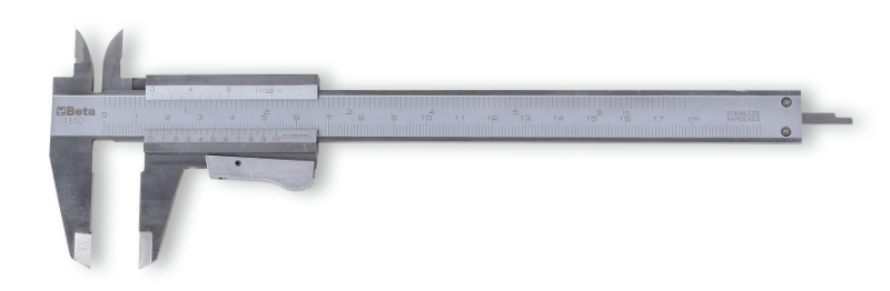 BETA 200mm, 8in Vernier Caliper 0.05 mm Resolution, Imperial, Metric