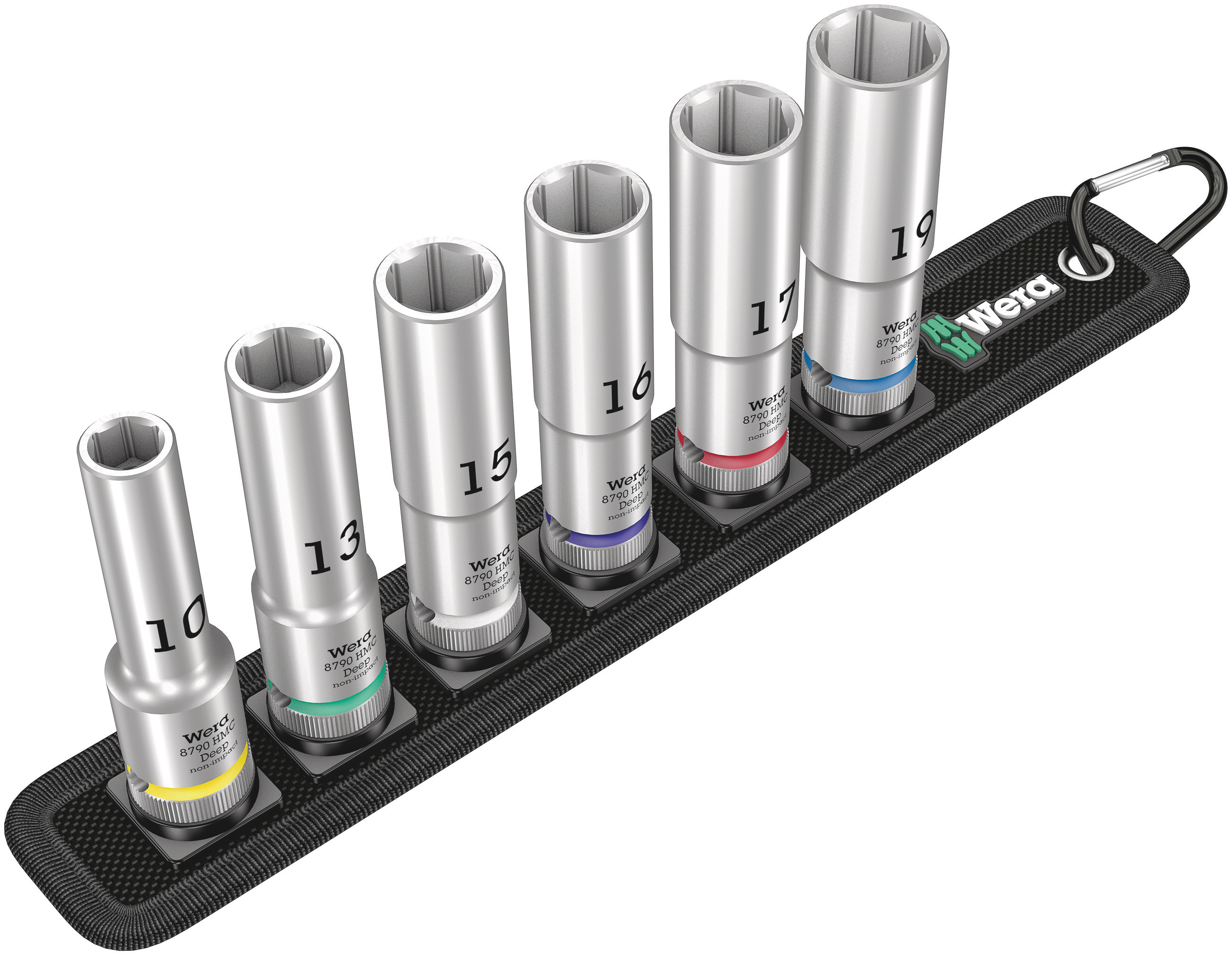 Wera 1/2 in Deep Socket Set
