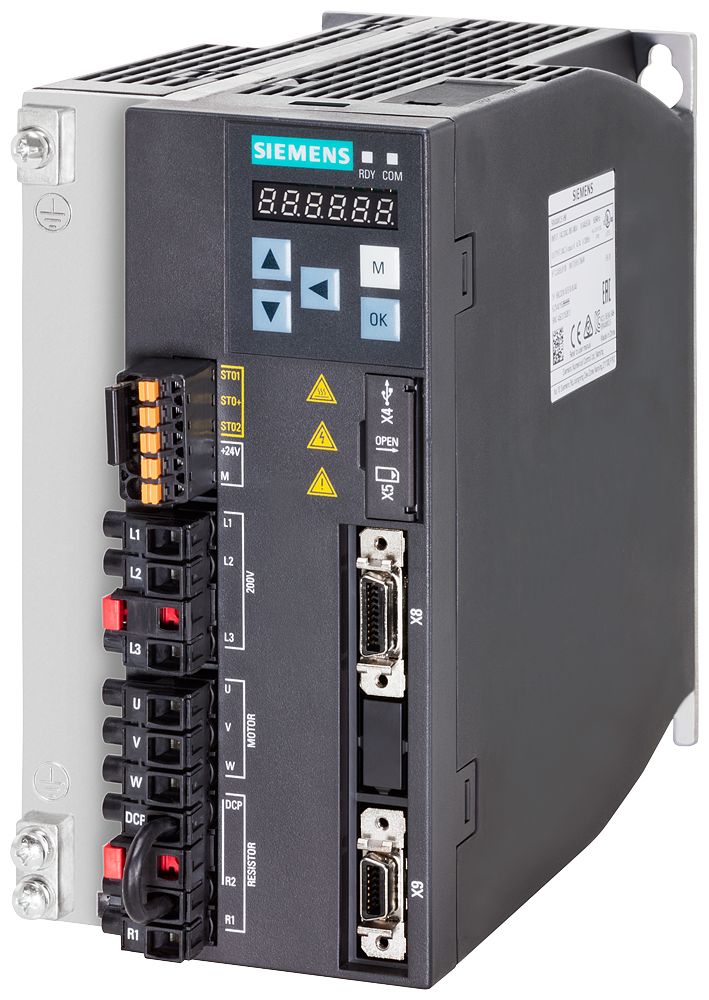 Siemens 1 kW Servo Drive, 200/240 V, 3 Phase, 18.9 A
