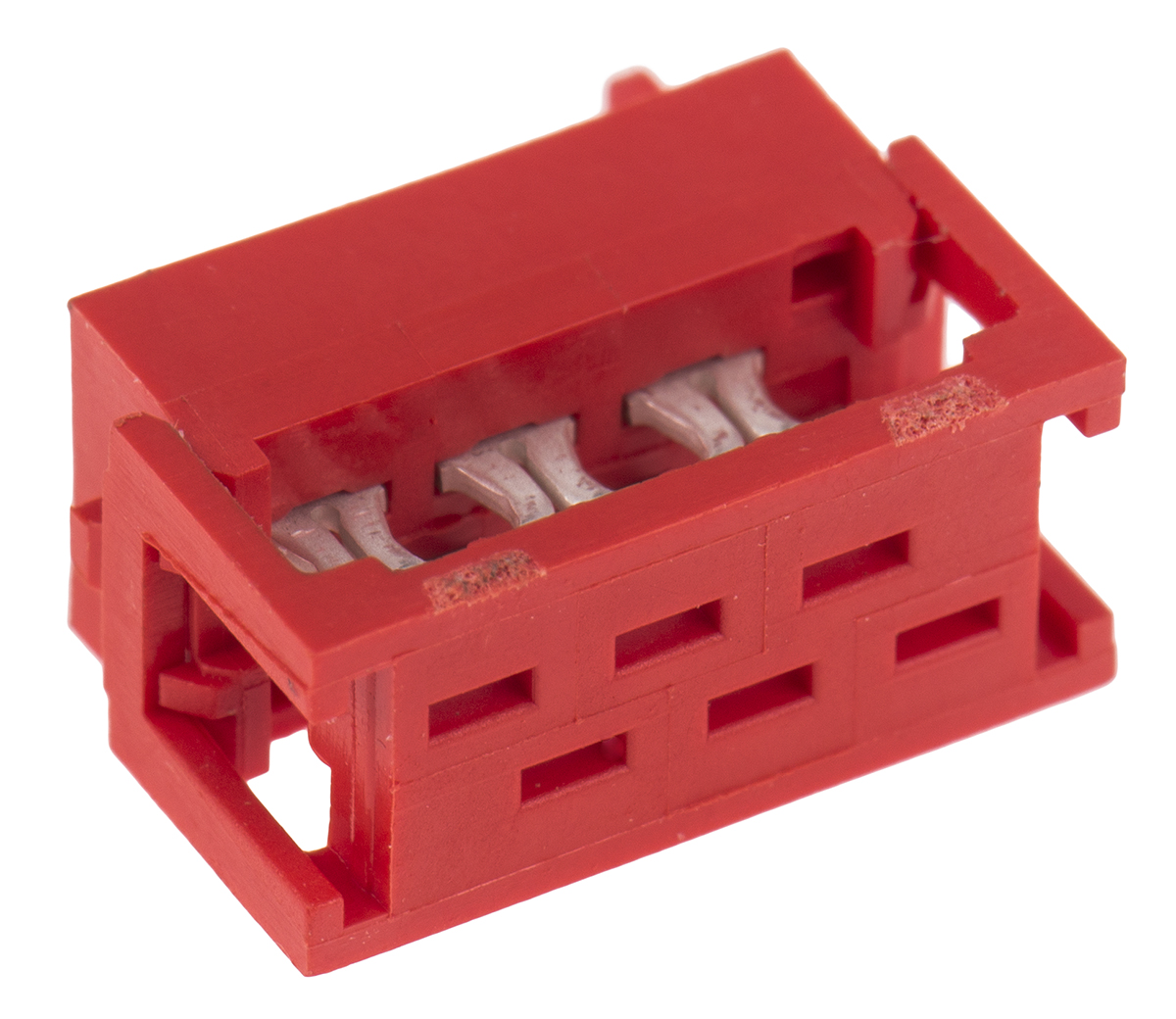 TE Connectivity 6-Way IDC Connector Plug for Cable Mount, 2-Row