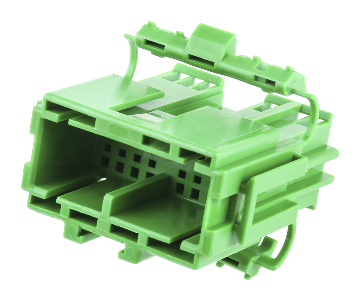JAE, IL-AG5 Automotive Connector Socket Yellow Cable Mount 16 Way IL-AG5-16P-D3C1