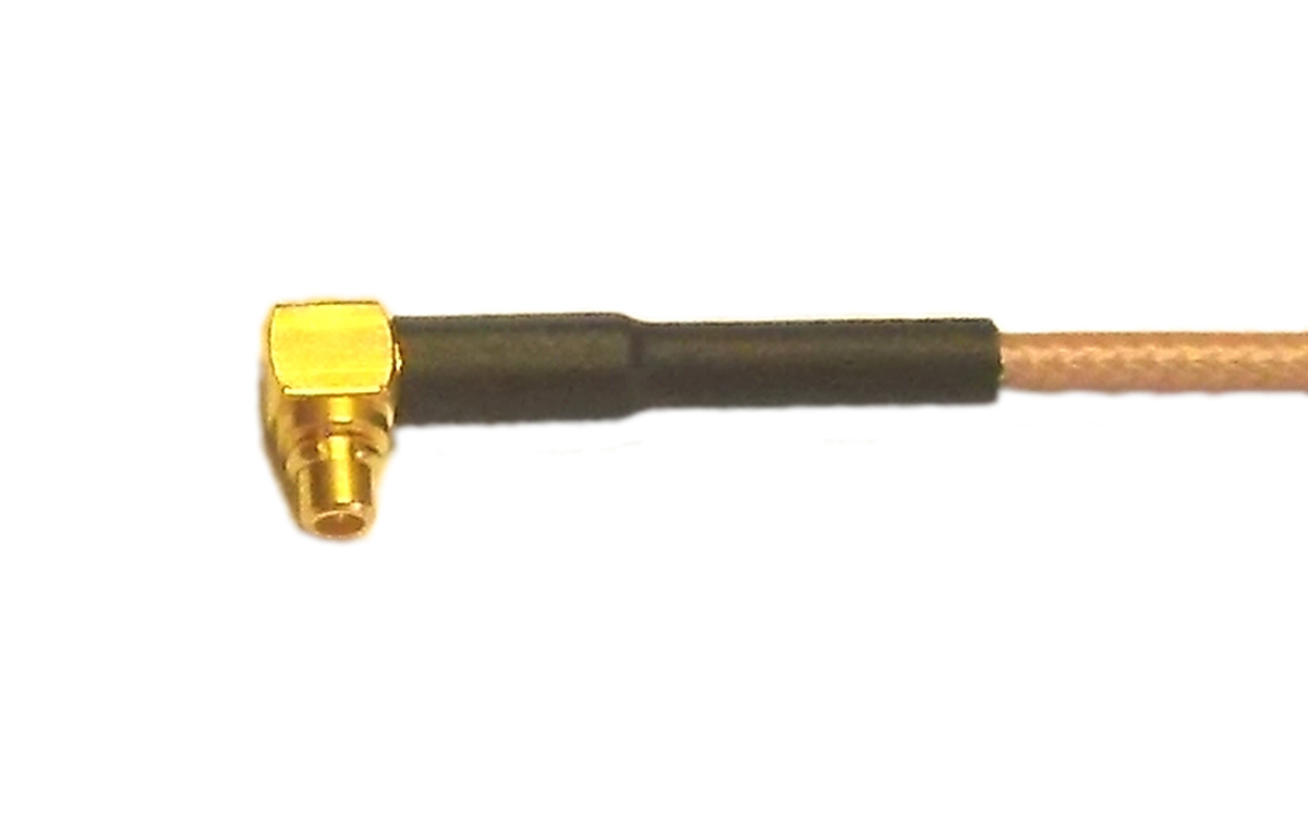 Telegartner L09999 Series, 300 mm, RG178 Coaxial, Terminated 50 Ω