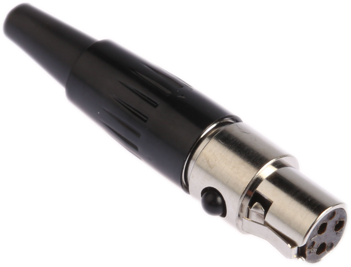 Switchcraft Cable Mount XLR Connector, Female, 125 V ac, 3 Way, Silver Plating