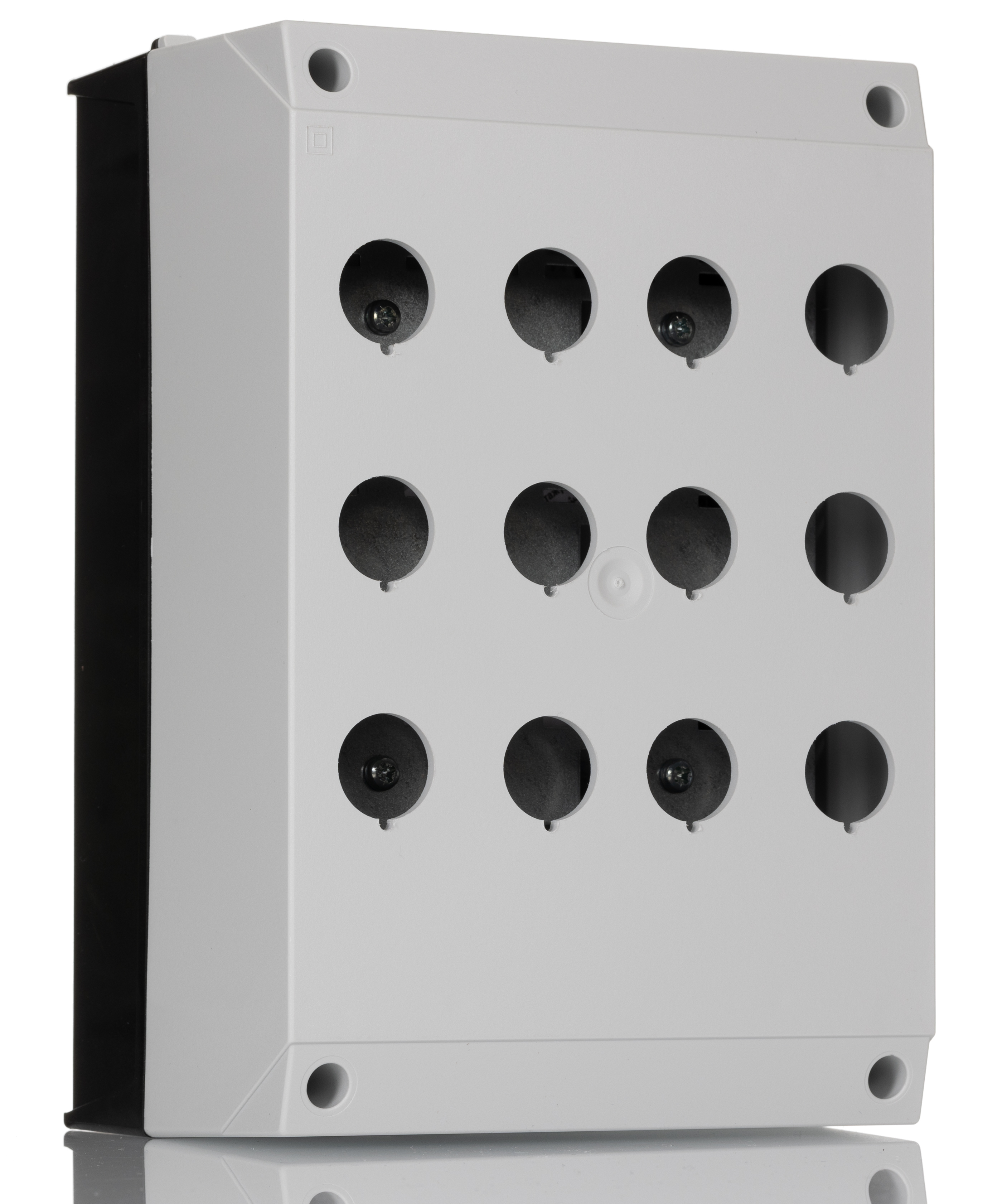 Eaton Grey Plastic RMQ Titan M22 Enclosed Push Button - 12 Hole 22mm Diameter