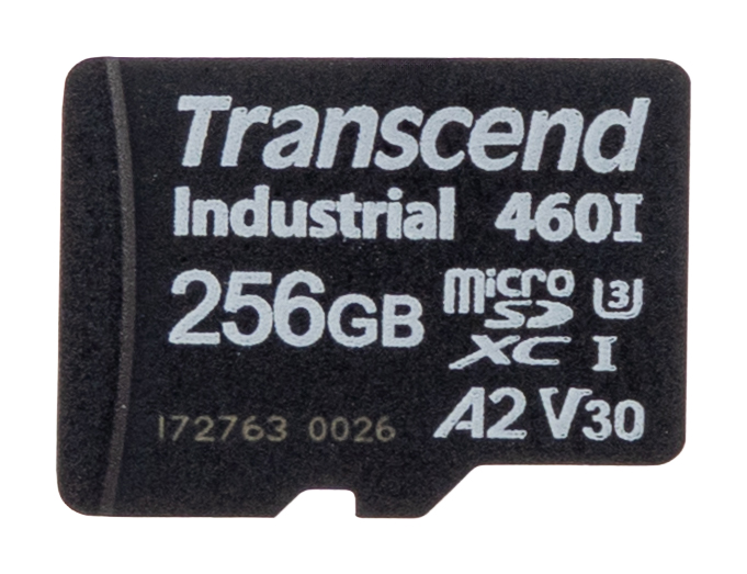 Transcend 256 GB Industrial MicroSDXC Micro SD Card
