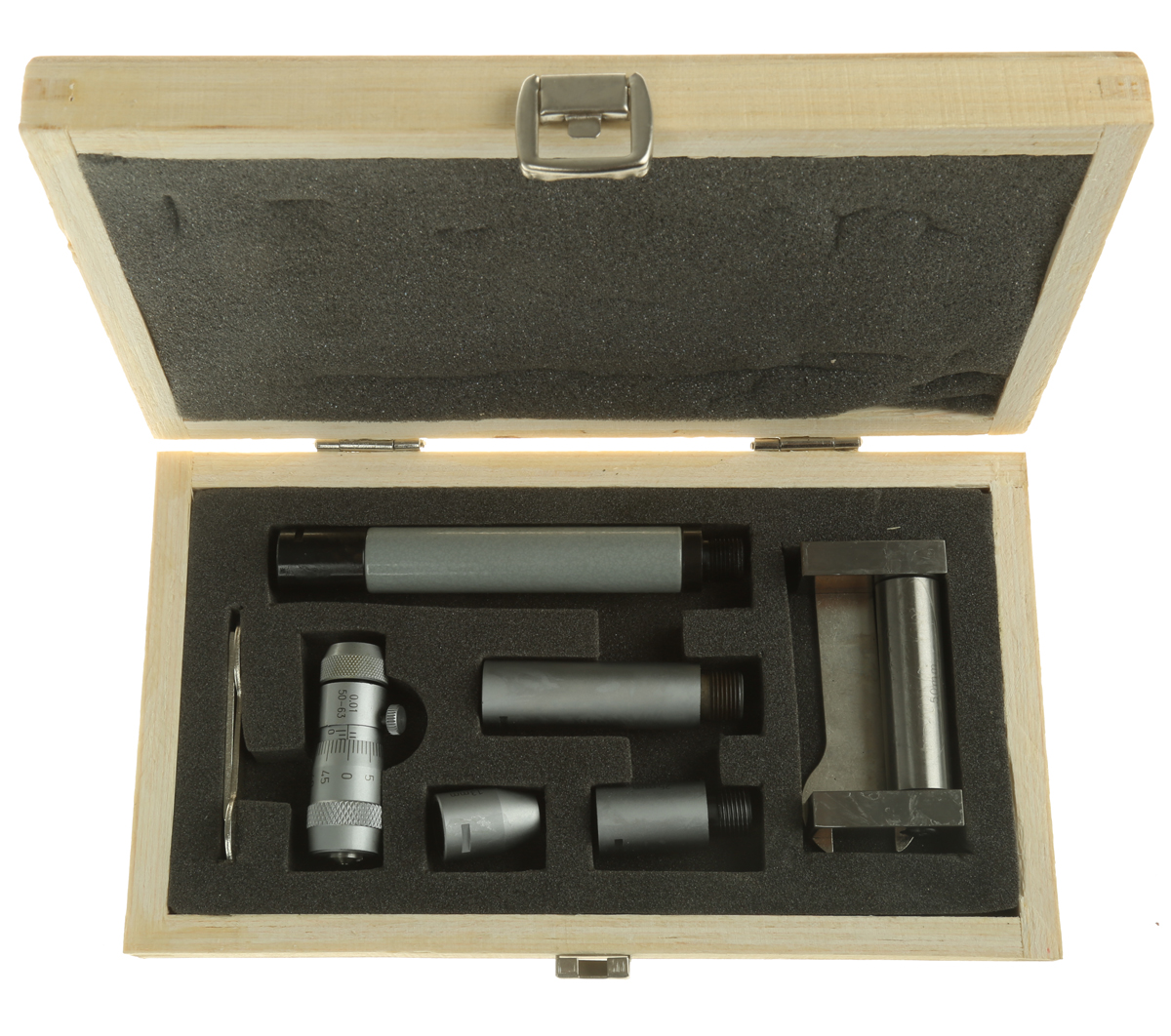 RS PRO Internal Micrometer, Range 50 mm →250 mm, With UKAS Calibration