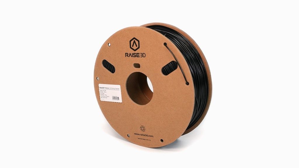 Raise3D 1.75mm Black TPU 95A 3D Printer Filament, 1kg