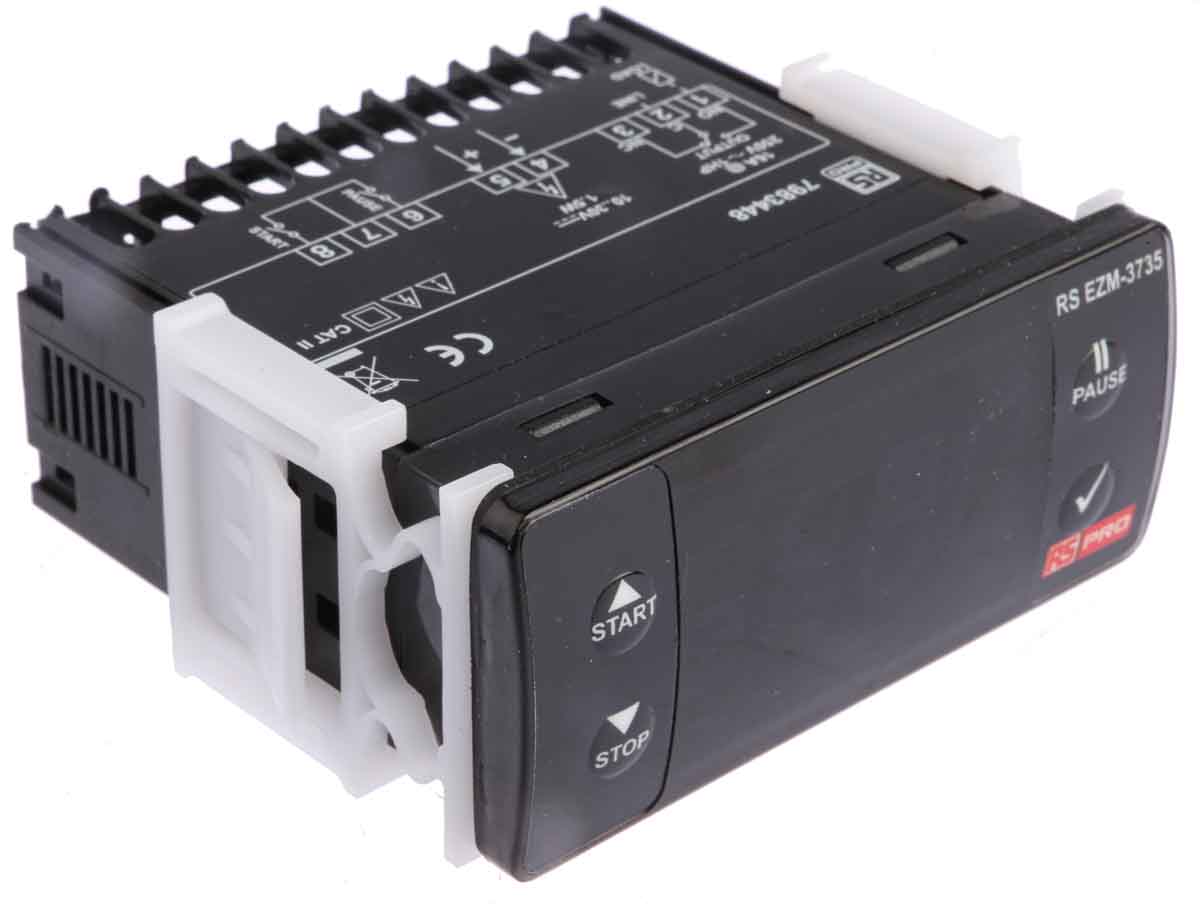 RS PRO Clamp Mount Timer Relay, 10 → 30V dc, 1-Contact, 1-Function, NC, SPST
