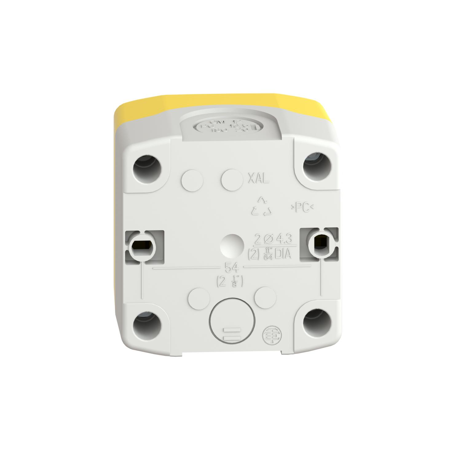 Schneider Electric Harmony XALK Series Twist Release Emergency Stop Push Button, Surface Mount, 40mm Cutout, SPDT,