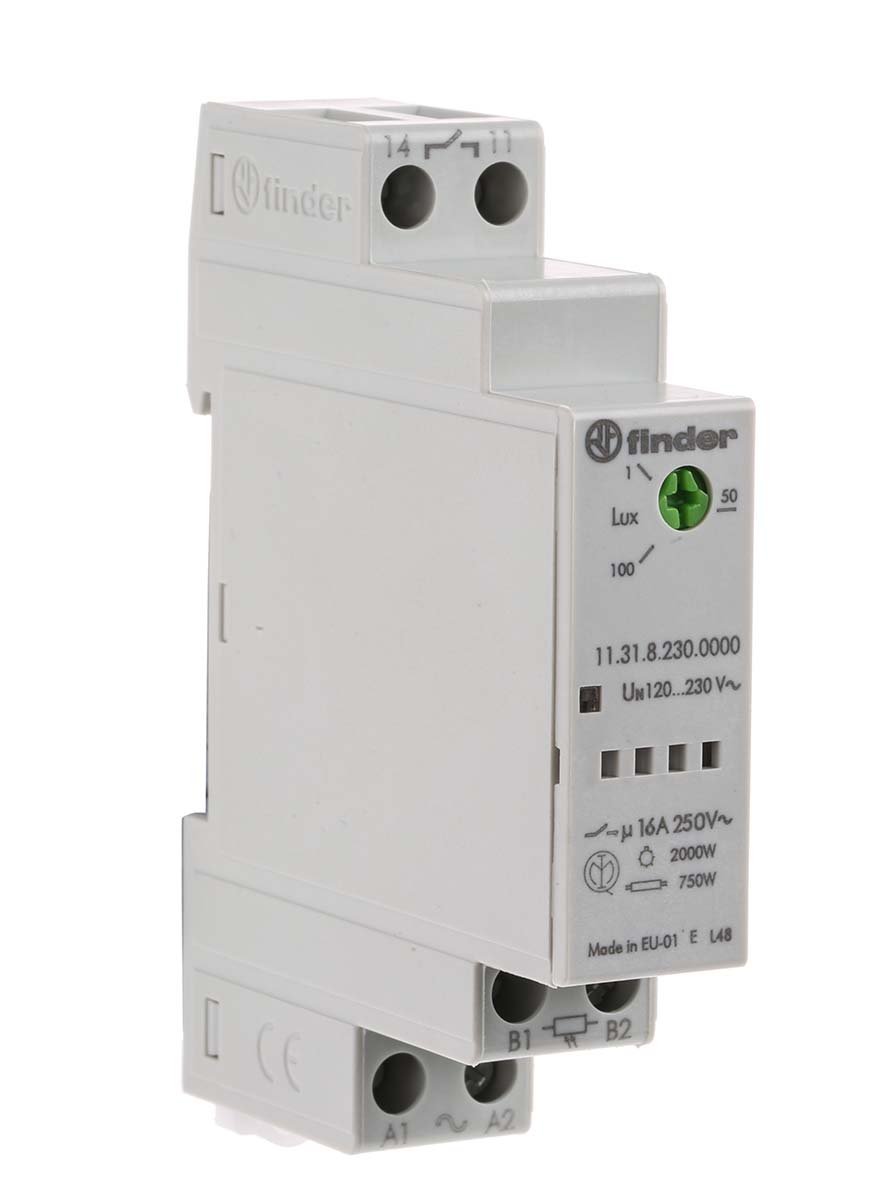 Finder Timer Light Switch 230 V ac, 1-Channel