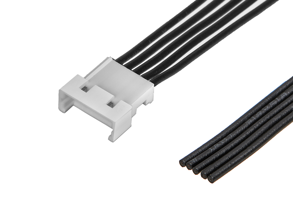 Molex 5 Way Male PicoBlade Unterminated Wire to Board Cable, 75mm