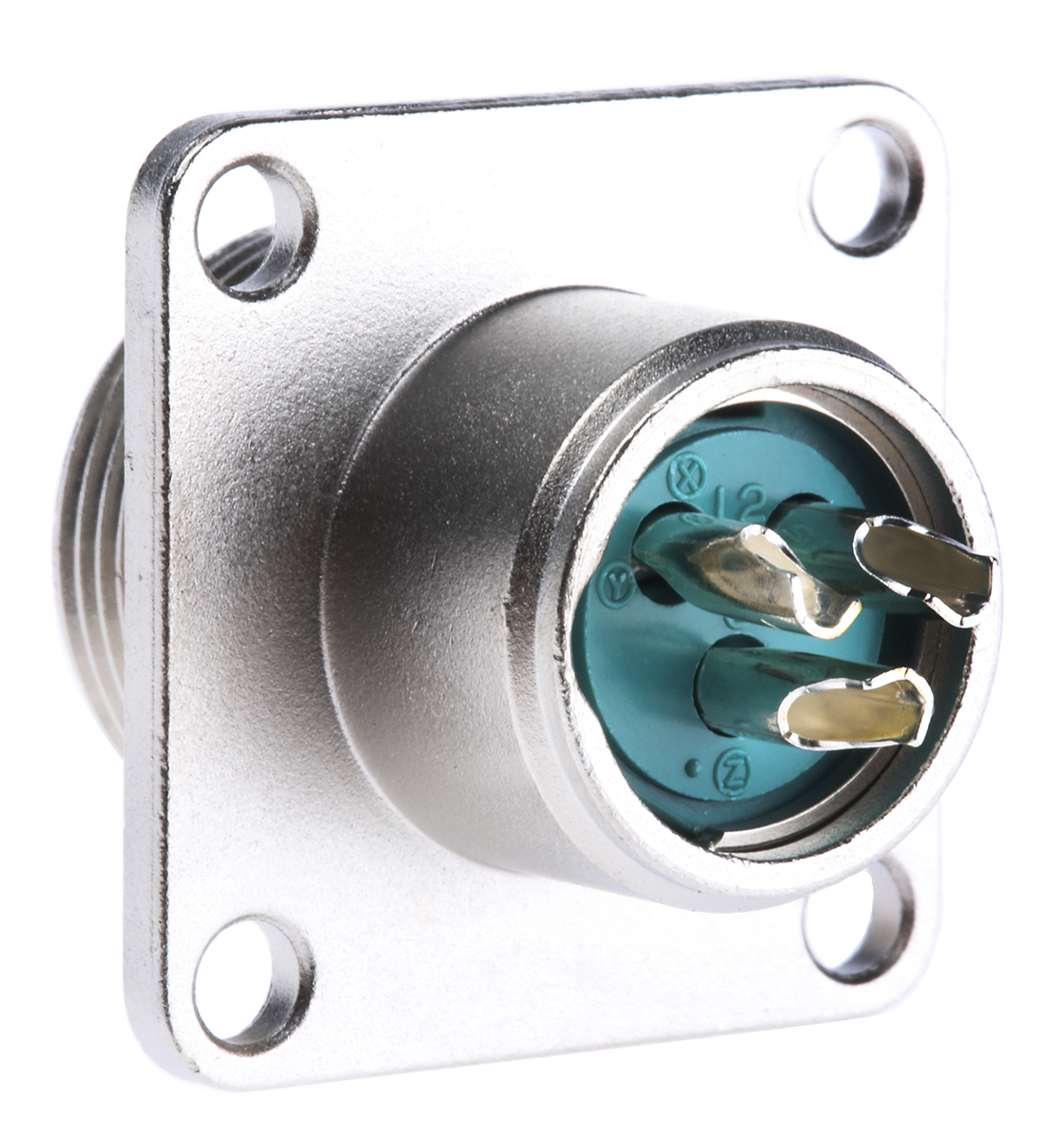 JAE Circular Connector, 3 Contacts, Panel, Miniature Connector, Socket, Female, SRCN Series