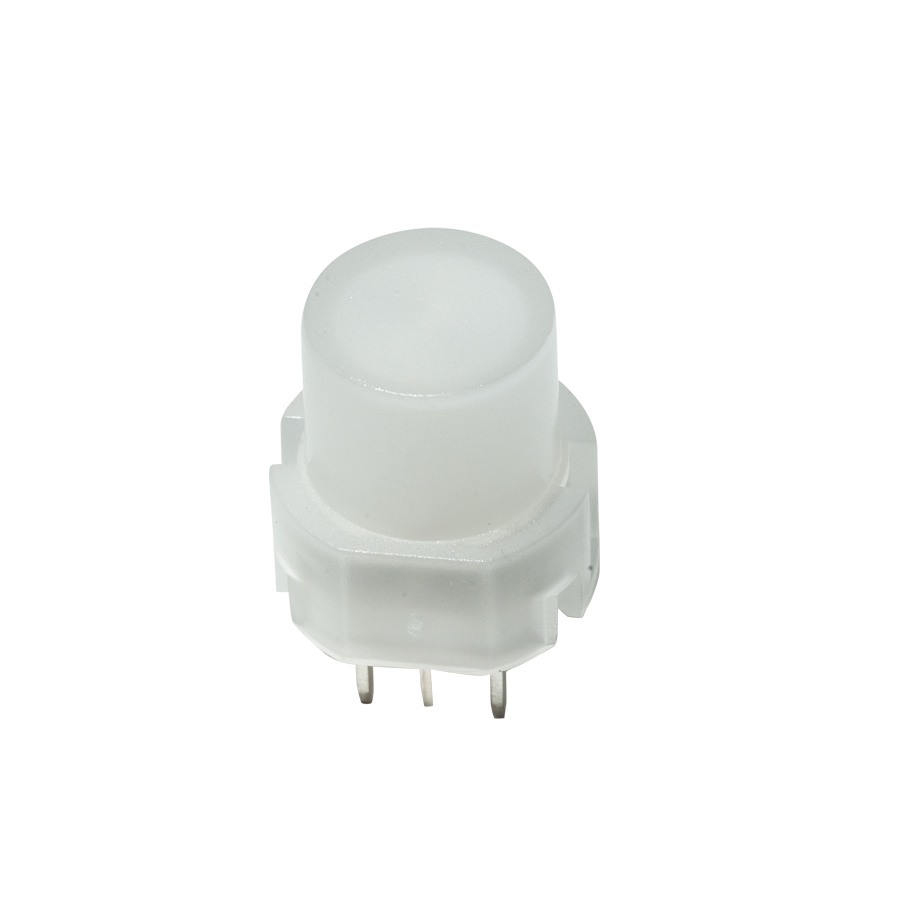 C & K Illuminated Push Button Switch, Momentary, Through Hole, SPST, Red/Green LED, 35V, IP40