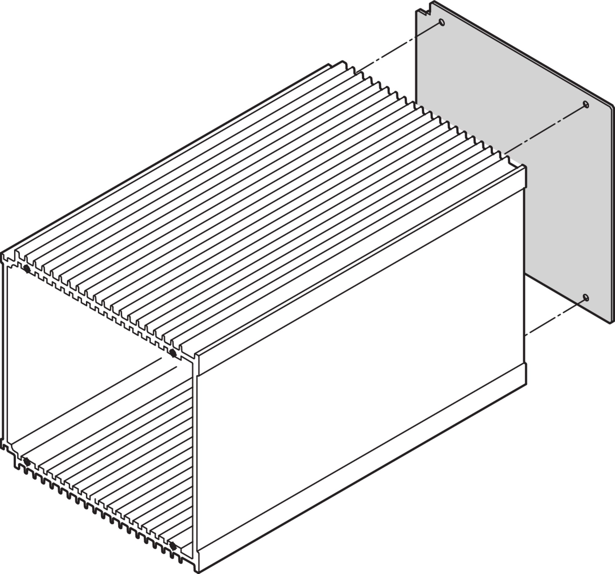 nVent SCHROFF 30809 Series Side Panel