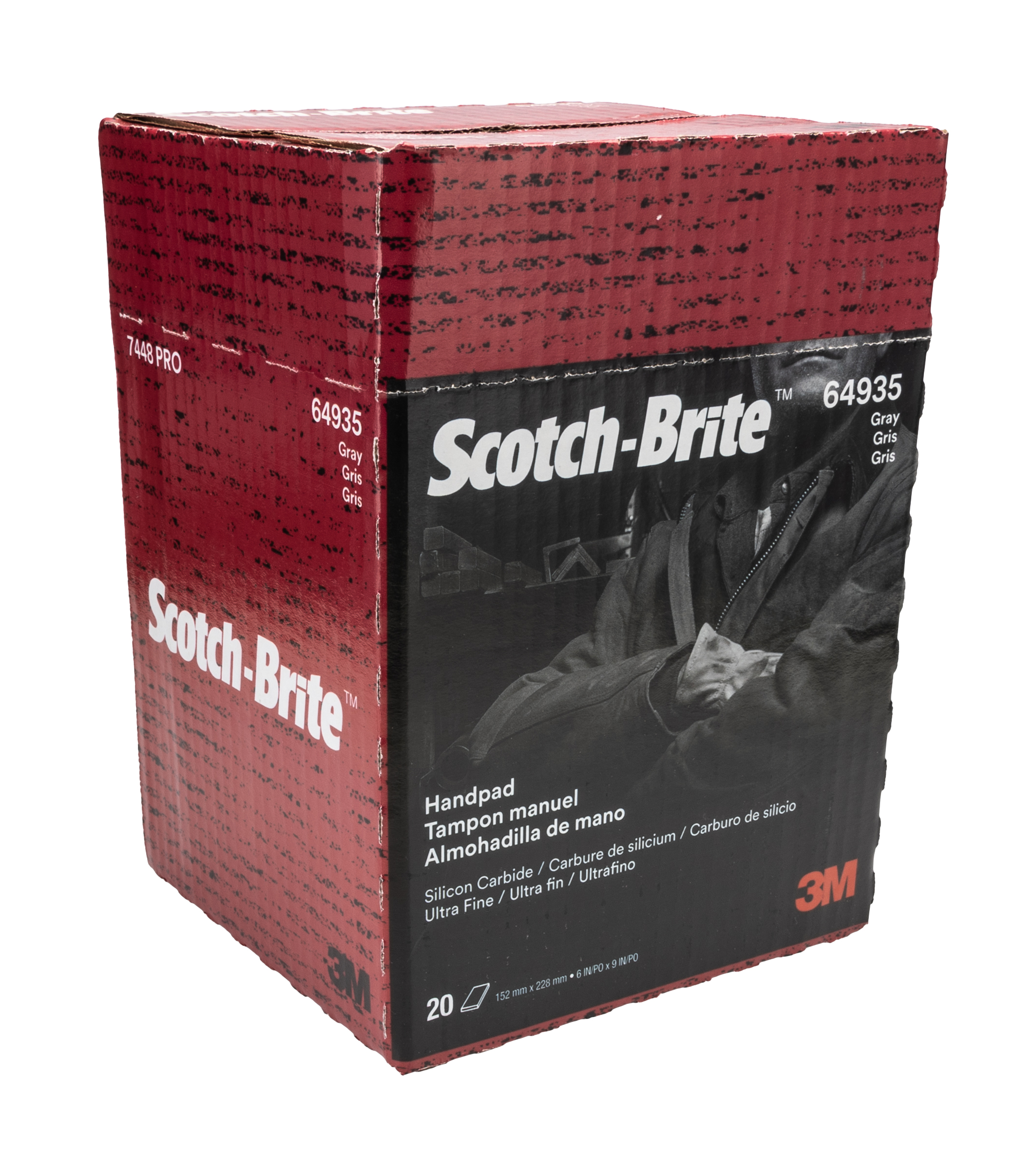 3M Very Fine Abrasive Sheets, 224mm x 158mm