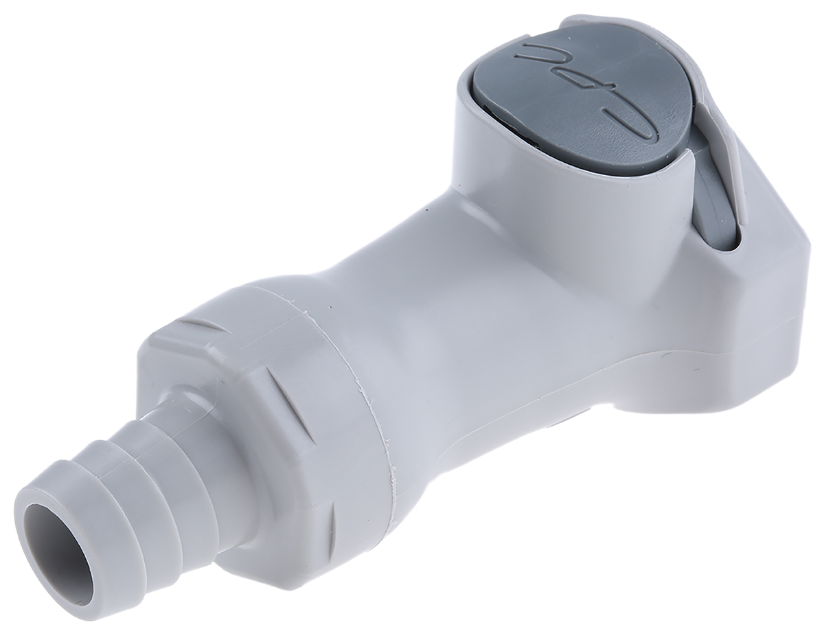 Colder Products Hose Connector, Straight Hose Tail Coupling 1/2in ID, 4.2 bar