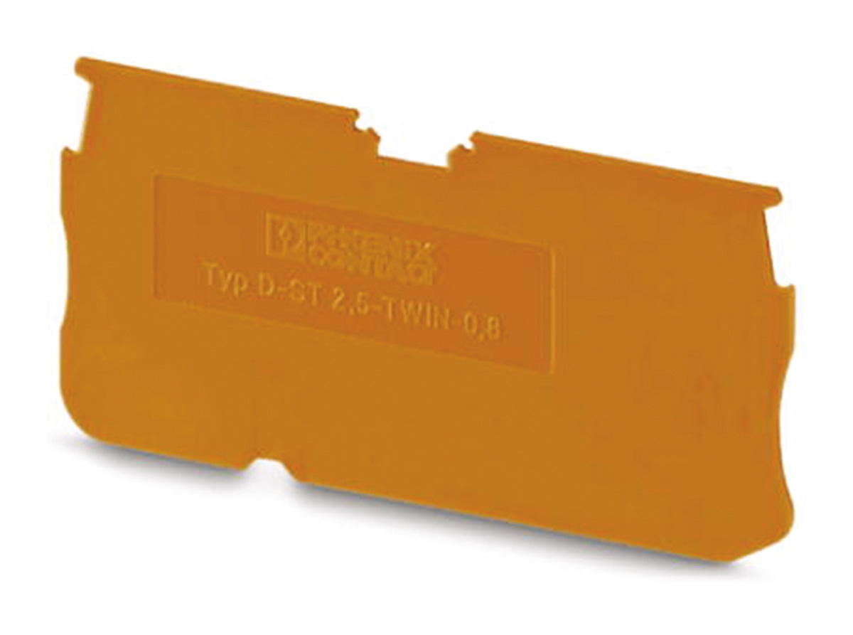 Phoenix Contact D-ST 2.5-TWIN-0.8 OG Series End Cover