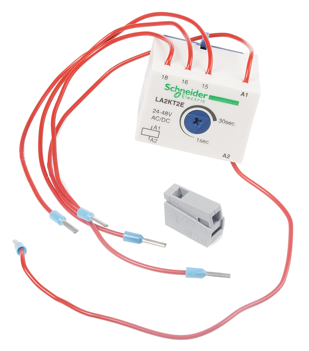 Schneider Electric TeSys Contactor Timer, 240 V ac/dc