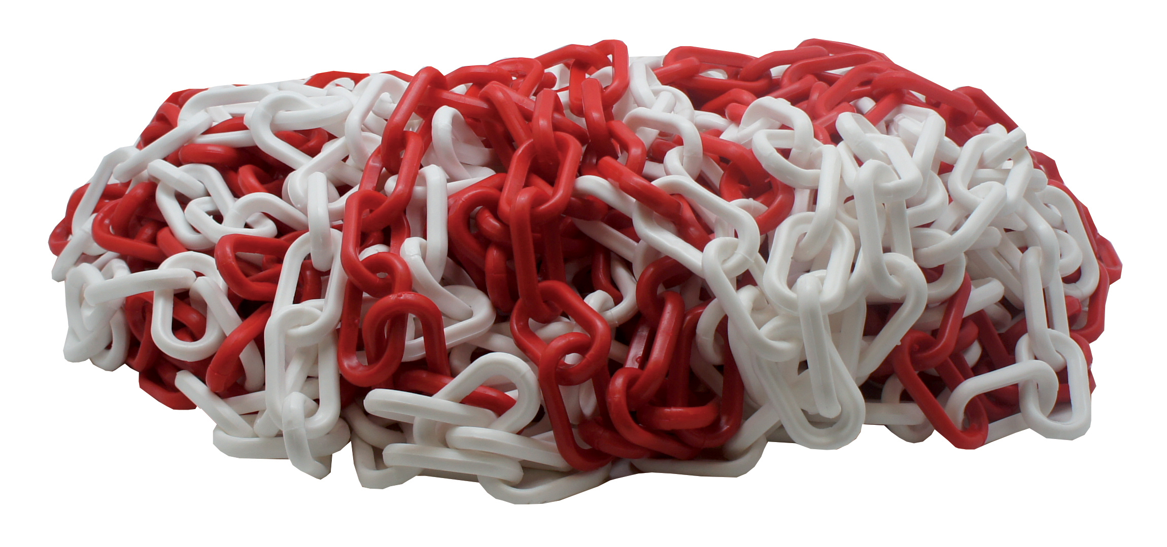 RS PRO Red & White Polypropylene Chain Barrier