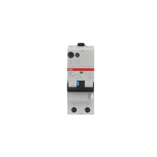 ABB DS201 RCCB, 6A, 1+N Pole, Type C, 230/400V