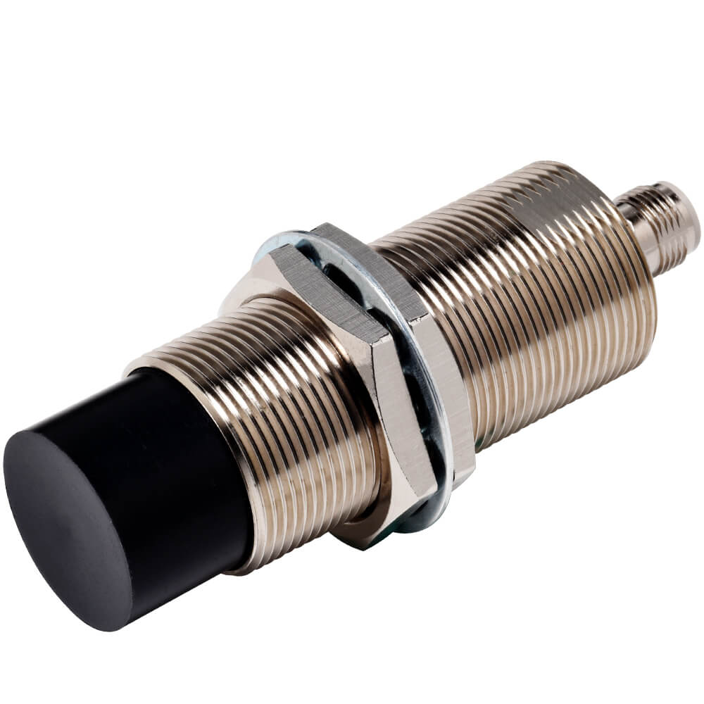 Omron Inductive Threaded Barrel Proximity Sensor, M30, 50 mm Detection, PNP NO, 10 → 30 V dc