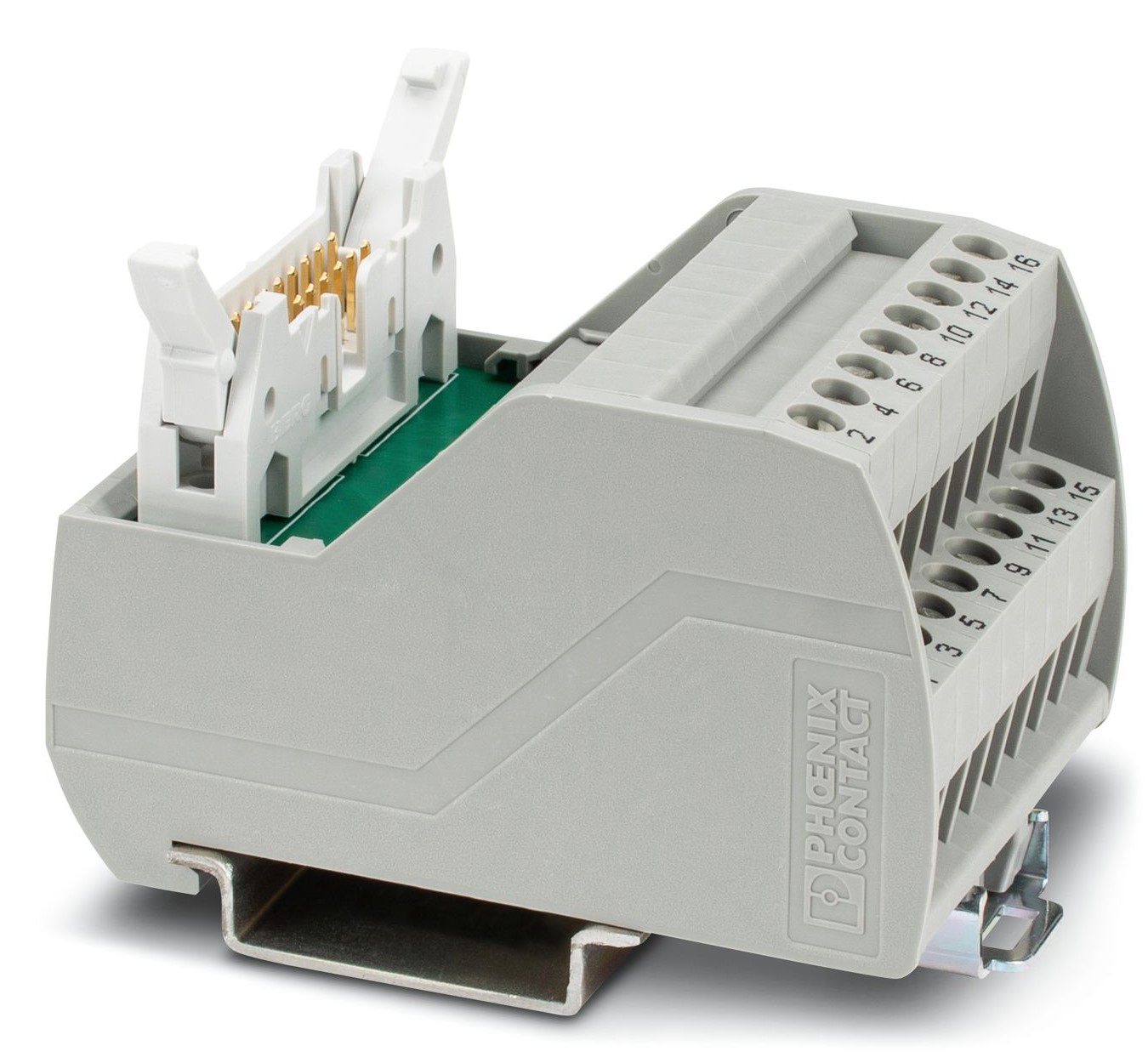 Phoenix Contact 16-Contact Male Interface Module, Flat Ribbon Cable Connector, 1A