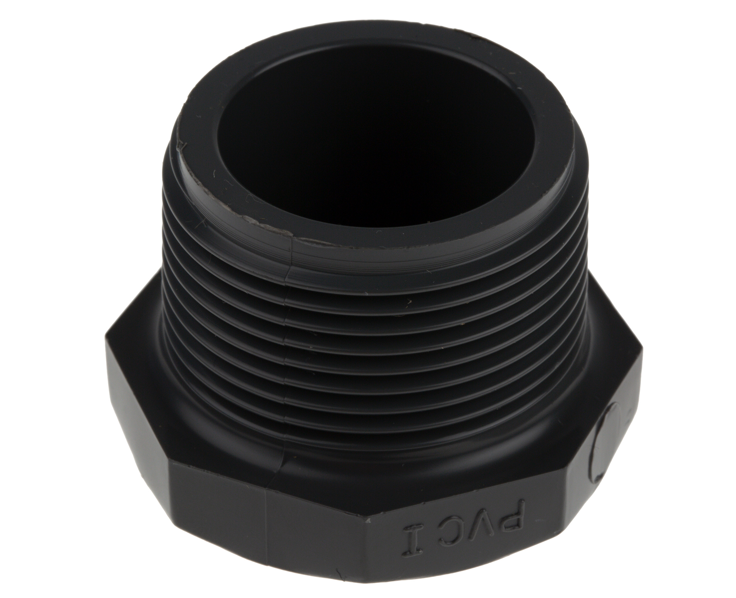 Georg Fischer Plastic Pipe Fitting, Straight Threaded Plug, R 1 1/4in