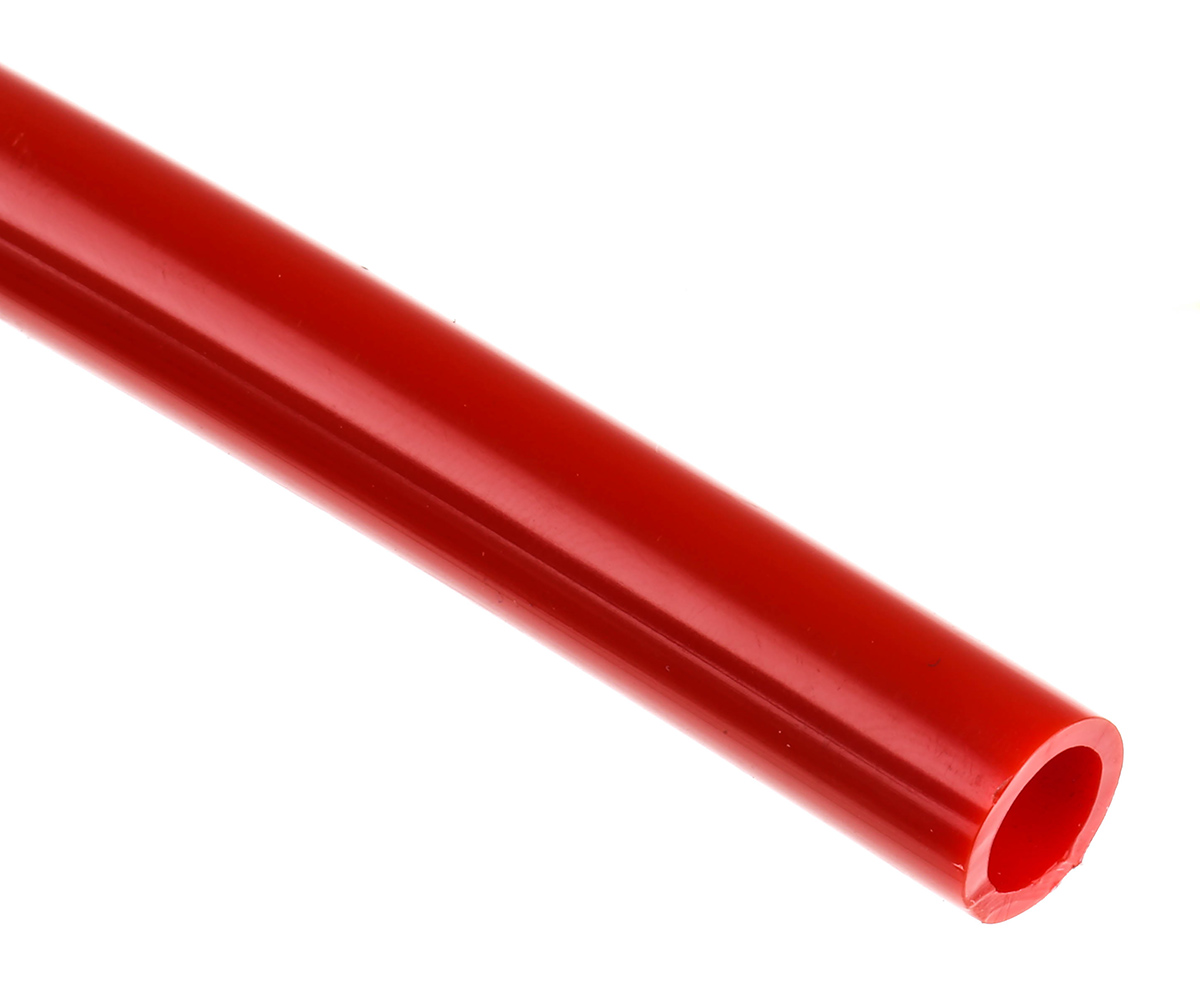 RS PRO Compressed Air Pipe Red Nylon 10mm x 30m NMF Series