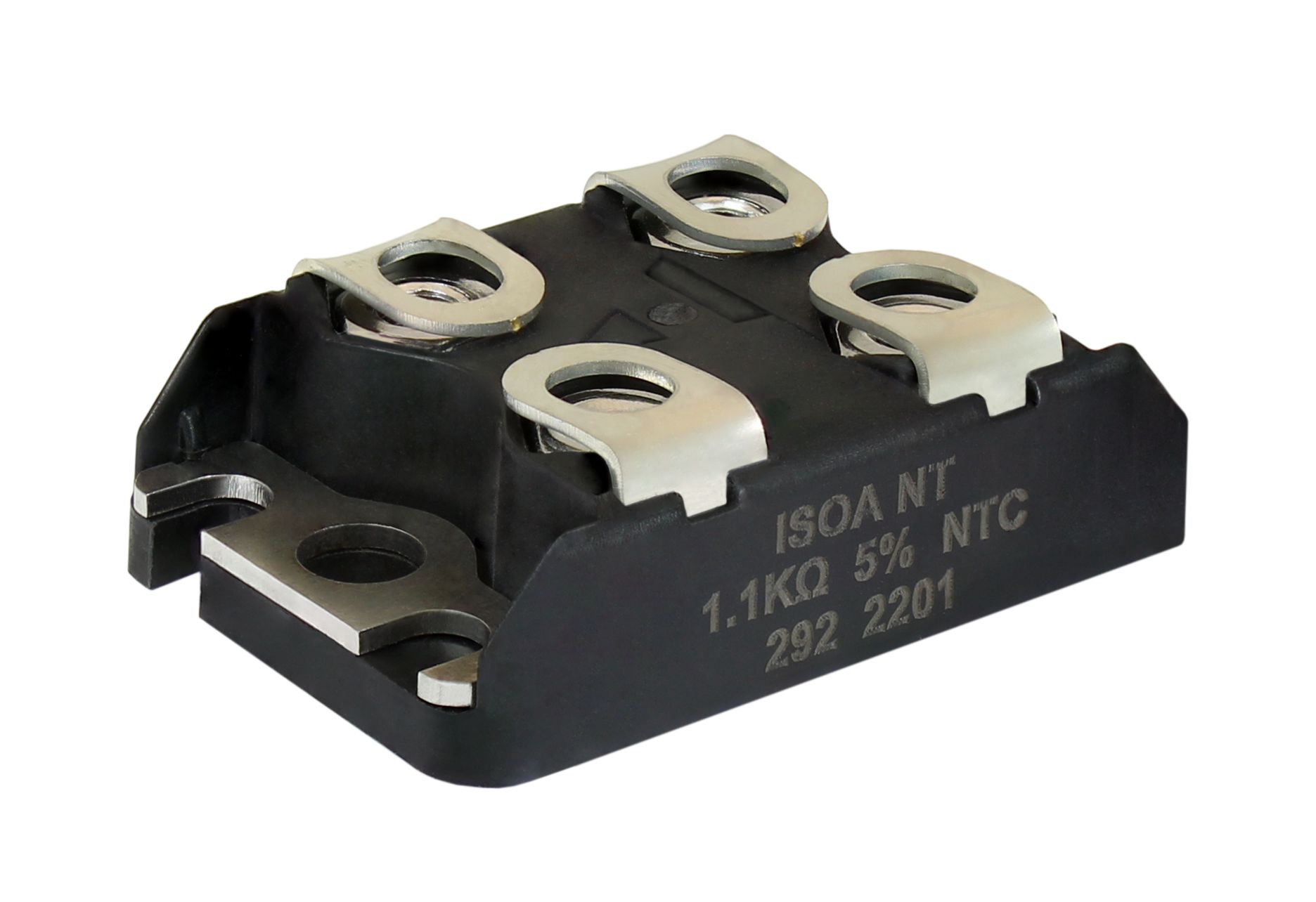 Vishay, 220Ω 100W Thick Film Chassis Mount Resistor ISOA100N12200JT ±5%