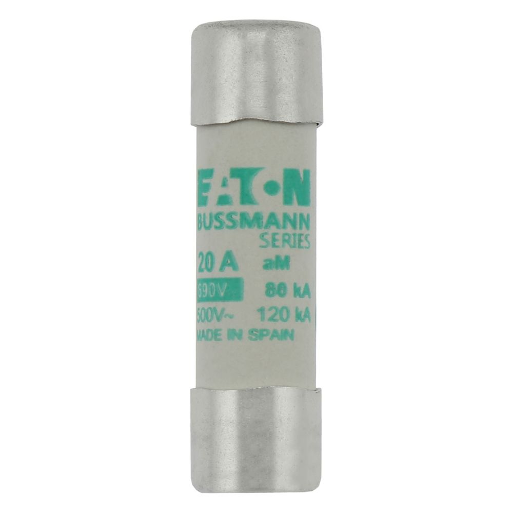 Eaton 20A Ceramic Cartridge Fuse, 14 x 51mm