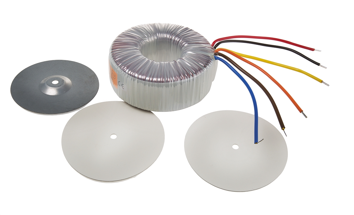 Nuvotem Talema 230V ac, 2 x 25V ac Toroidal Transformer, 500VA 2 Output