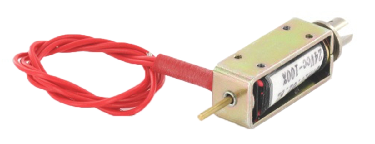 Mecalectro Linear Solenoid, 24 V dc, 0.4N, 30 x 12.7 x 10 mm