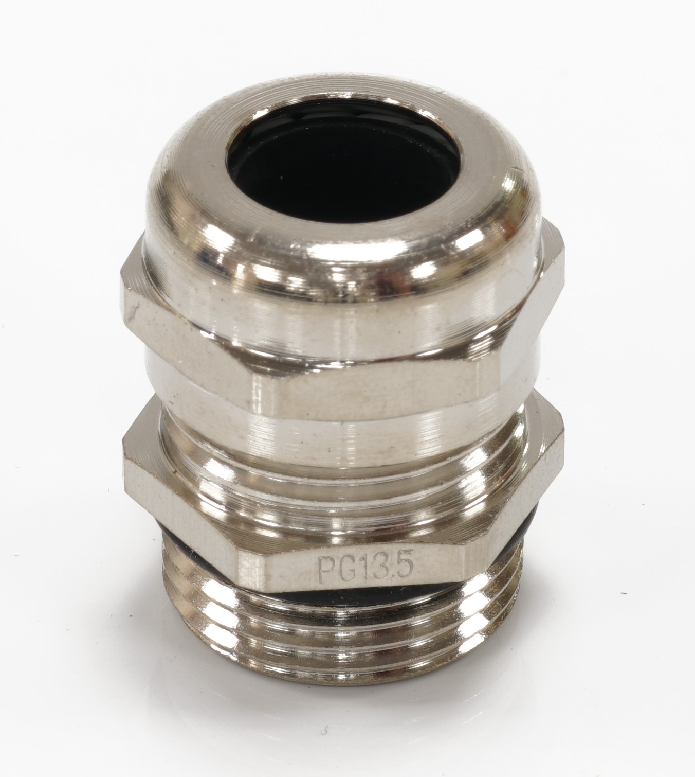 RS PRO Metal Cable Gland Thread Size PG13.5, For Use With Heavy Duty Power Connector