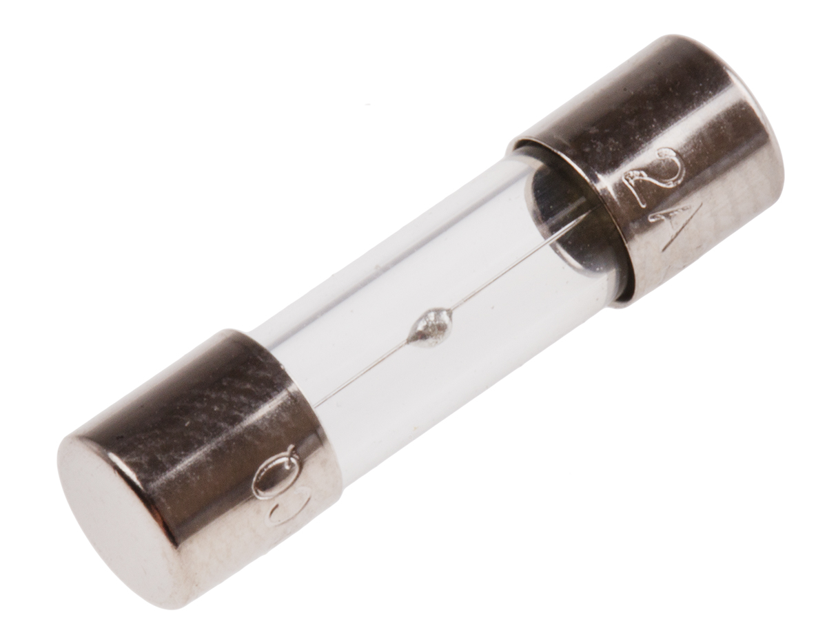 RS PRO 2A T Glass Cartridge Fuse, 5 x 20mm