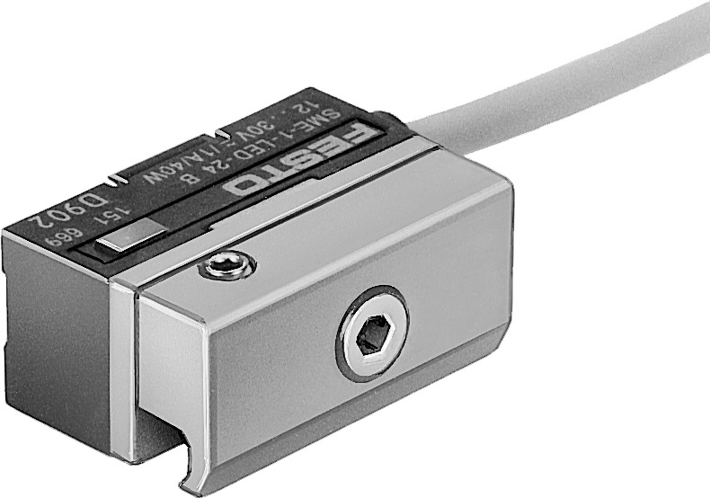 Festo Magneto Resistive Proximity Sensor, IP65, IP68, IP69K, 24V dc, NO Operation, SMT-8M-A, with LED indicator, 8165237
