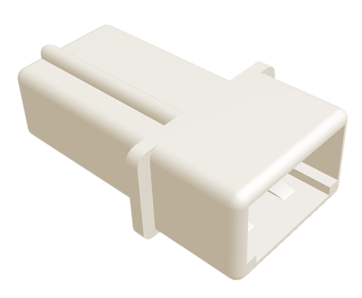 TE Connectivity, Commercial MATE-N-LOK Female Connector Housing, 5.08mm Pitch, 2 Way, 1 Row