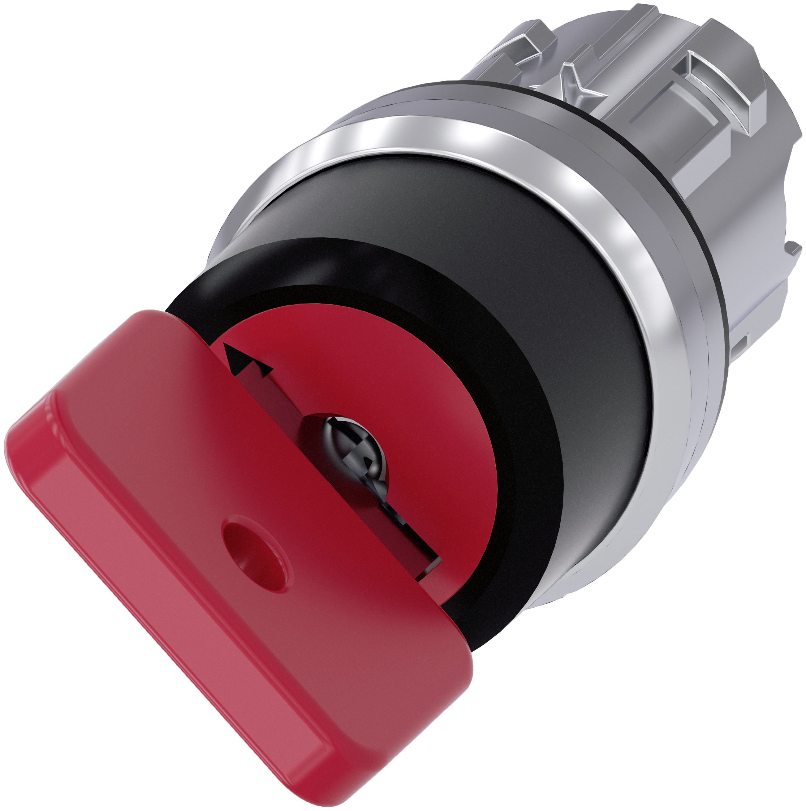Siemens SIRIUS ACT 3SU10 2-position Key Switch Head, Momentary, 22mm Cutout