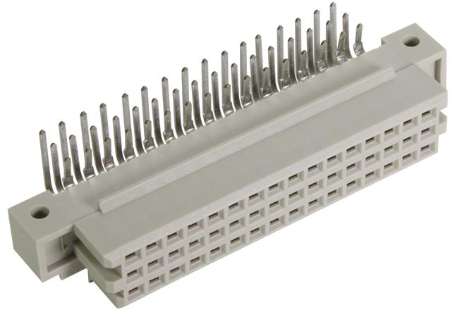 HARTING DIN 41612 48 Way 2.54mm Pitch, Type DIN 41612 Connector, 3 Row, Horizontal DIN 41612 Connector, Socket